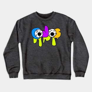 Cojo's Slime & Eye Ball World Crewneck Sweatshirt